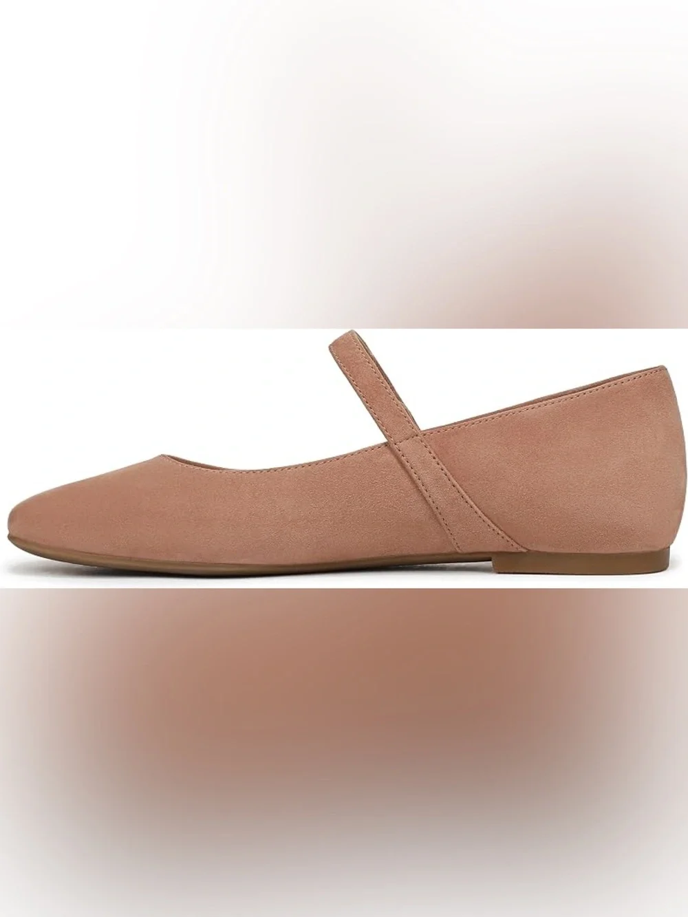 NEW VIONIC ALAMEDA MOCHA MOUSSE SUEDE MARY JANE FLATS 9